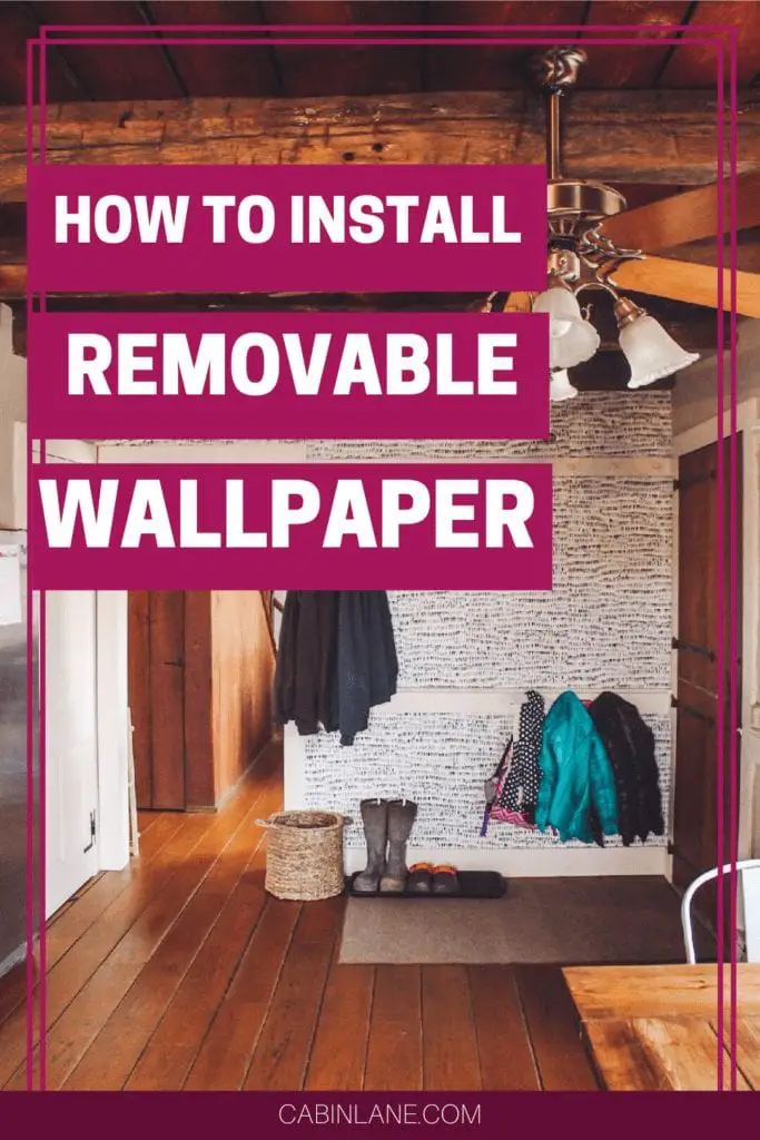 How to Install Removable Wallpaper