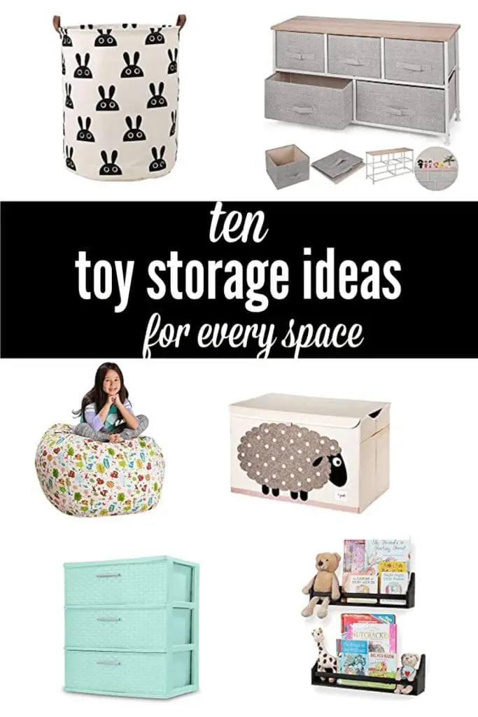 Trying to think outside of the traditional toy box? Here are ten toy storage ideas of all kinds to help you find the perfect solution for your space. 