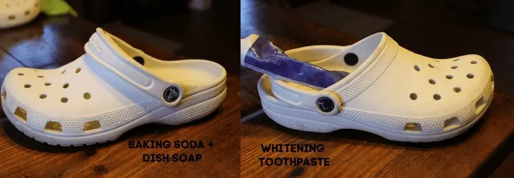 How to clean white crocs. The best method.