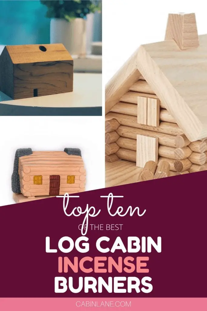 If you're looking to add a whimsical touch to your home, you'll love these ten log cabin incense burners. They're practical and beautiful.