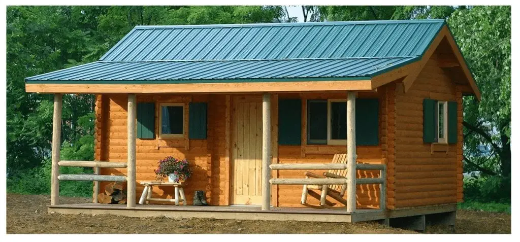 Boulder log cabin kit