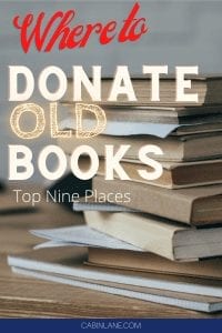 If you're going through the decluttering process you probably have a lot of things to get rid of. Here's where to donate old books - the best places!