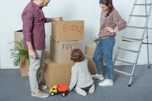 how to delutter before a move