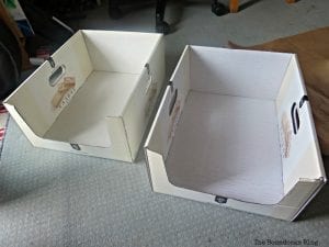 Make your own t-shirt boxes