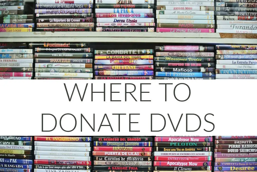 Doing a big decluttering sesh? Before you go tossing things into the trash, consider donating. Here's where to donate DVDs.