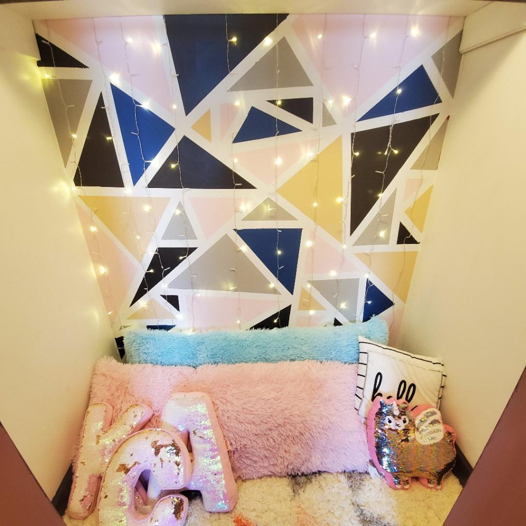 Create a hangout closet in your playroom for the older kids.