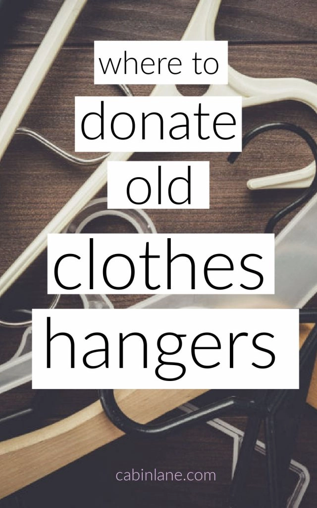 If you've recently decluttered your closet you're probably left with a stack of hangers. Here's where to donate old clothes hangers and what else you can do with them.