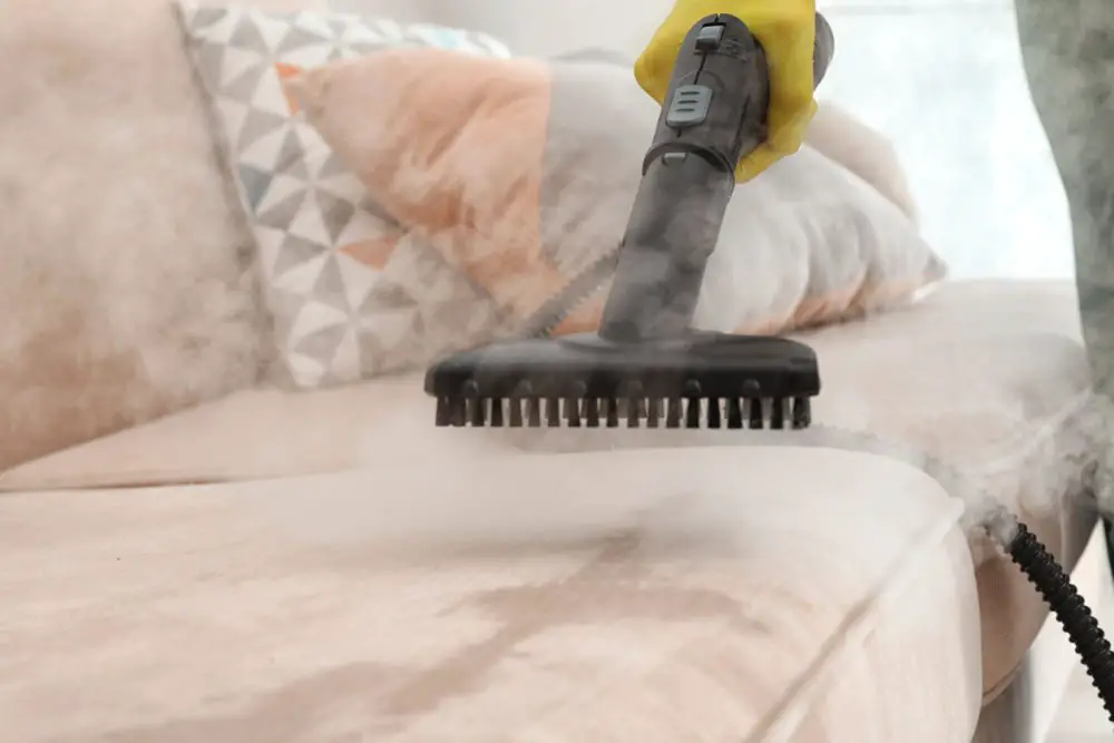 How to steam clean a couch