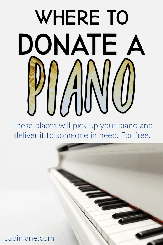 Wondering where to donate your old piano? If it's in good condition, you have a lot of options. Here are the top eight places to try.