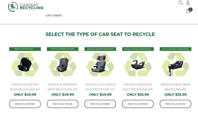 How to Recycle a Car Seat
