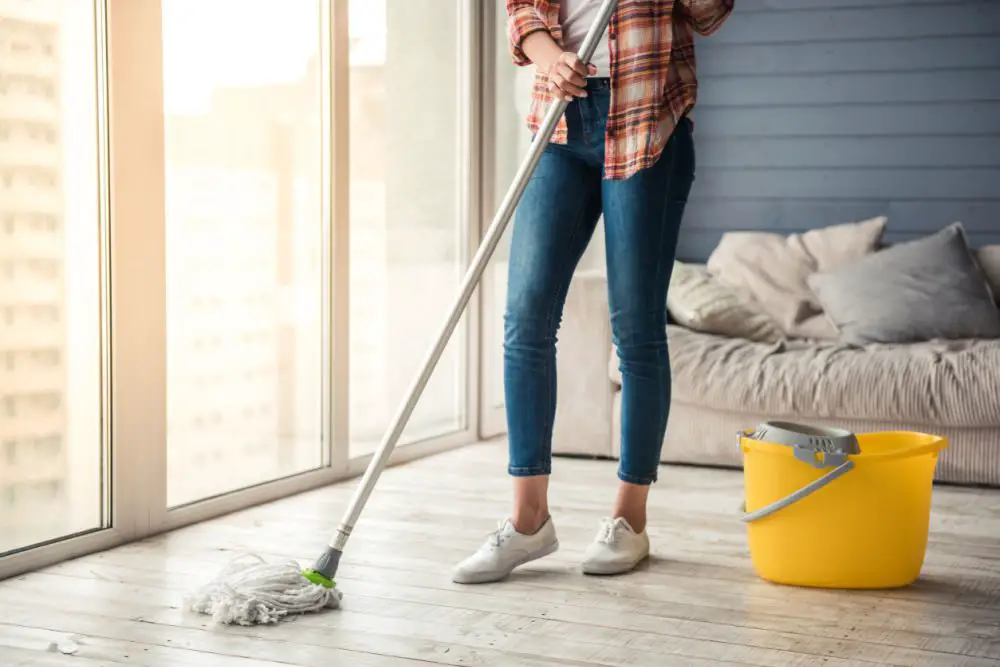 Are you getting ready to mop and wondering if it's okay to use Mrs. Meyers on your floors? It probably is. Here's what you need to know.