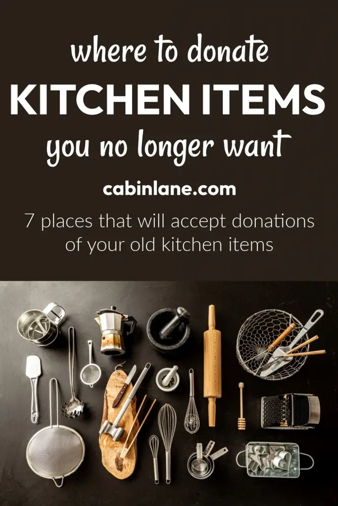 Whether you’re decluttering, purchasing new tools for your kitchen, or about to remodel, here’s where to donate kitchen items you no longer want.