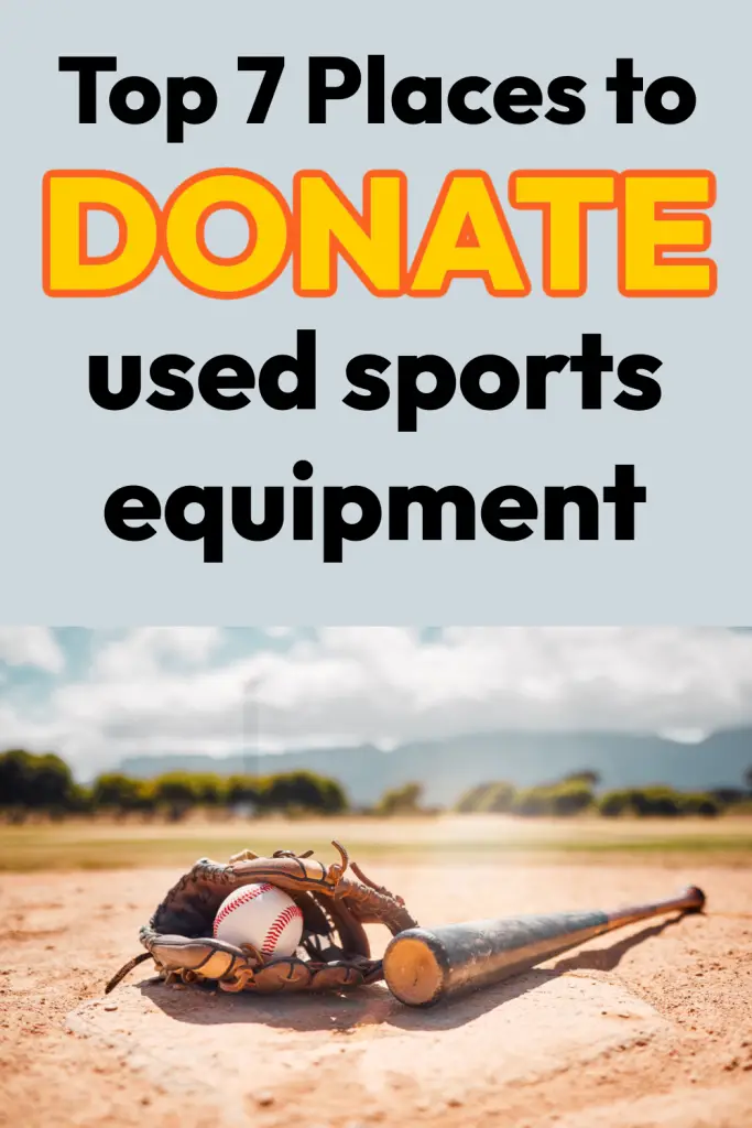 Top places to donate your gently used sporting good equipment.