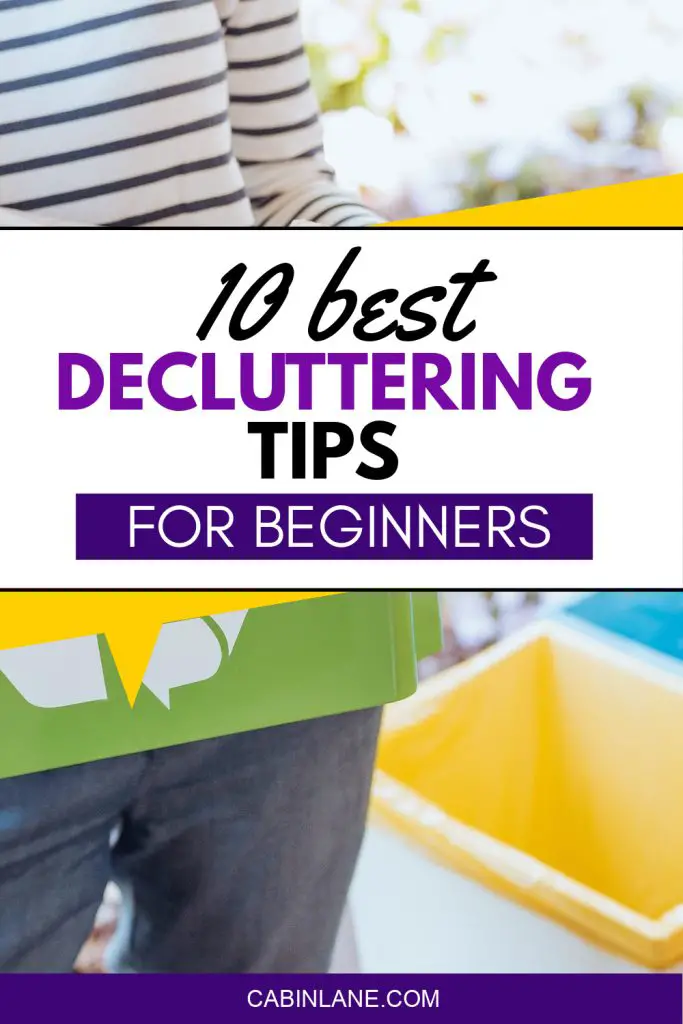 Best decluttering tips for beginners. Get started without overwhelm.