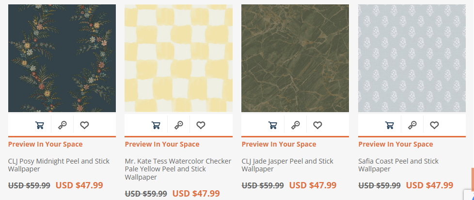 Wallpops peel and stick wallpaper
