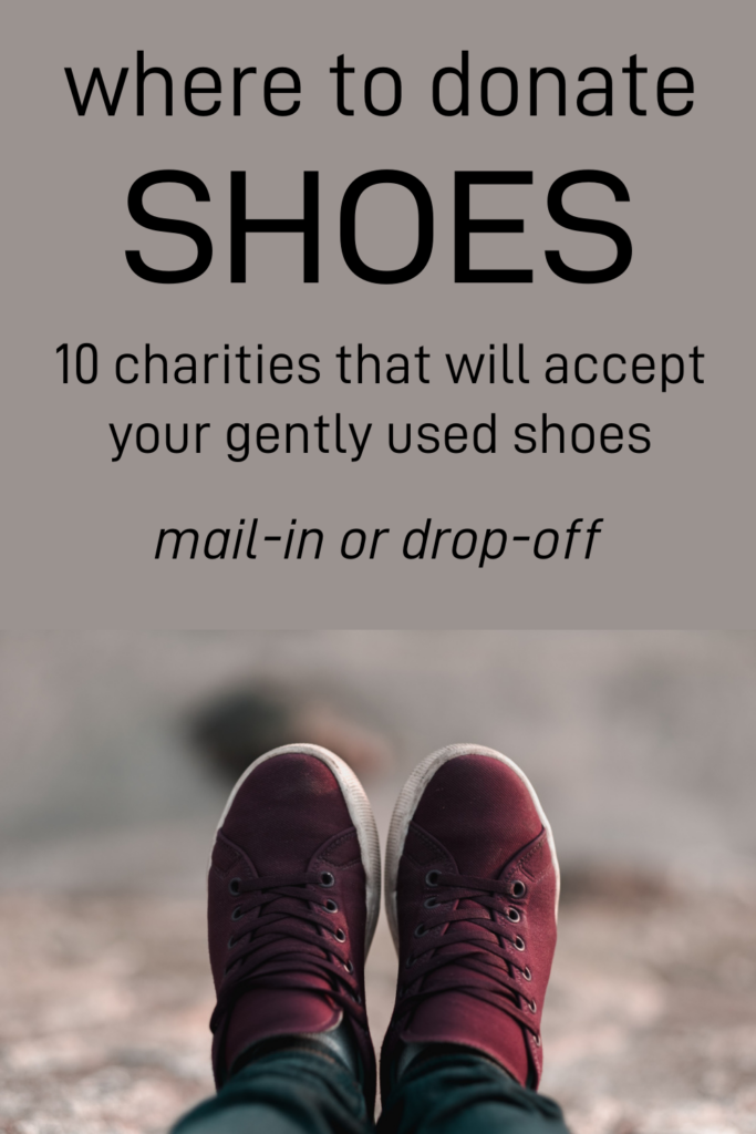 The best places to donate old shoes
