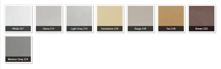 Chinking paint colors from Permachink