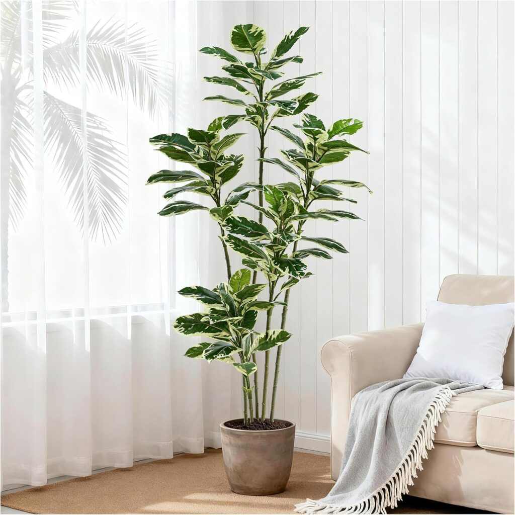 Faux rubber tree