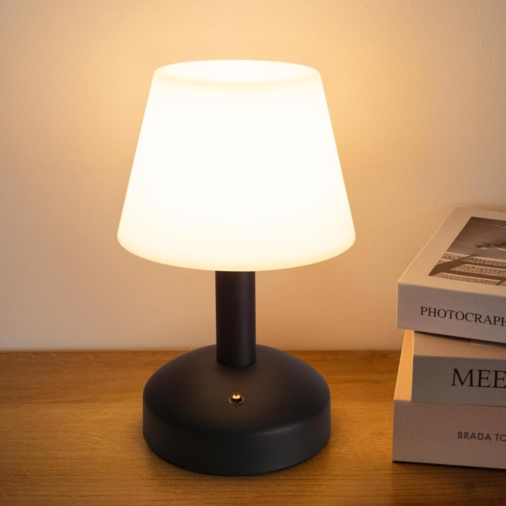 Small modern portable lamp