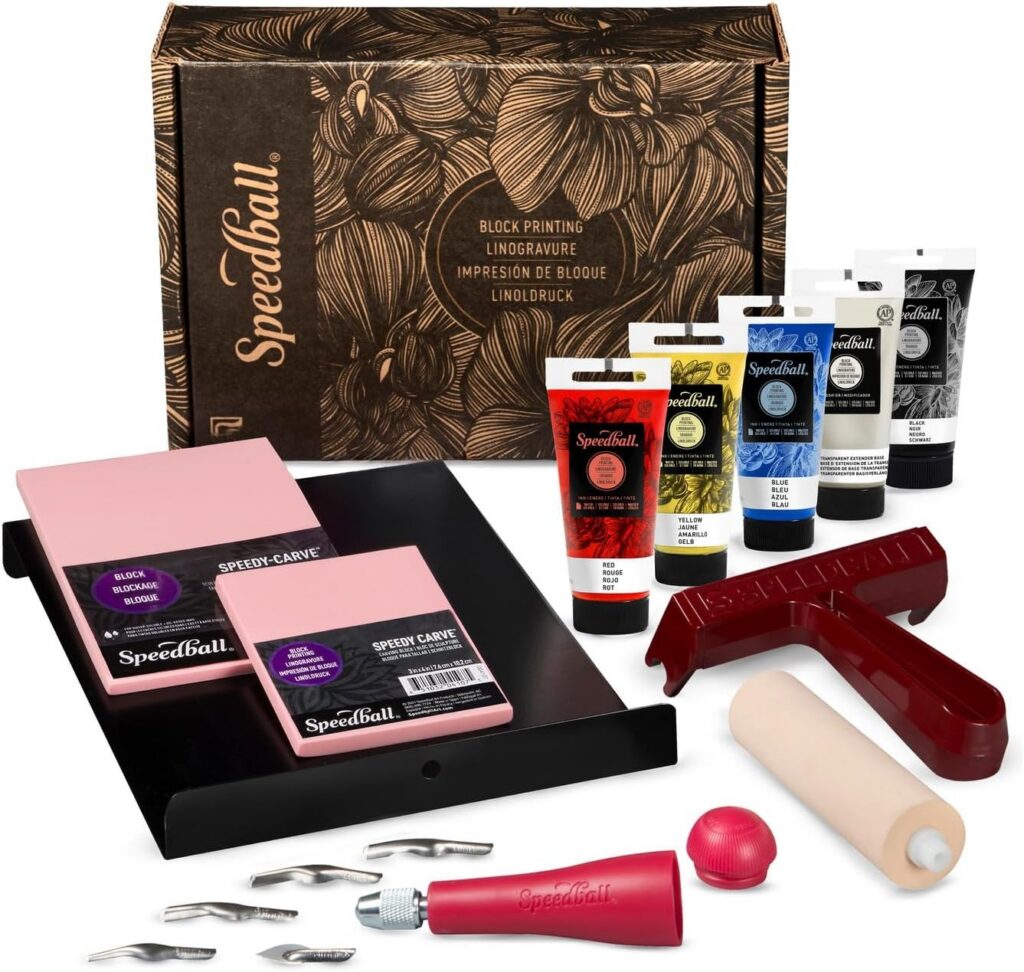 Block printing kit