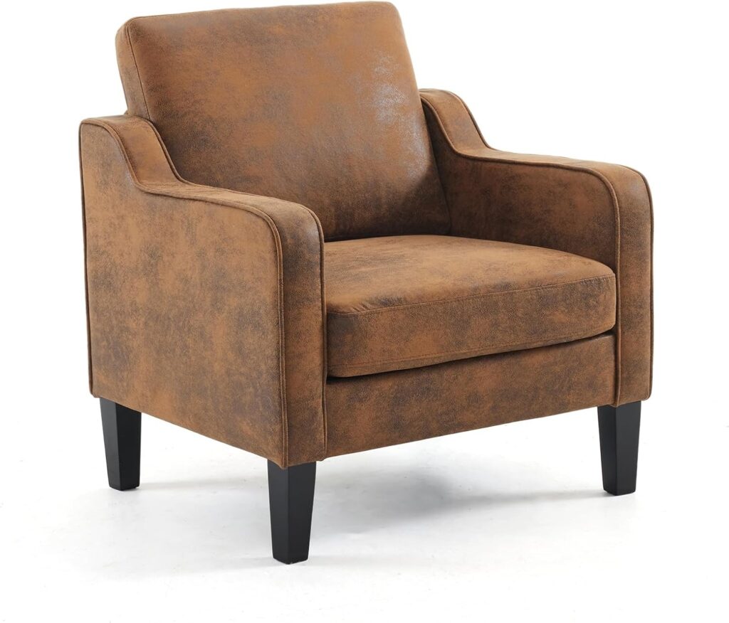 Brown accent chair, Amazon cabin decor