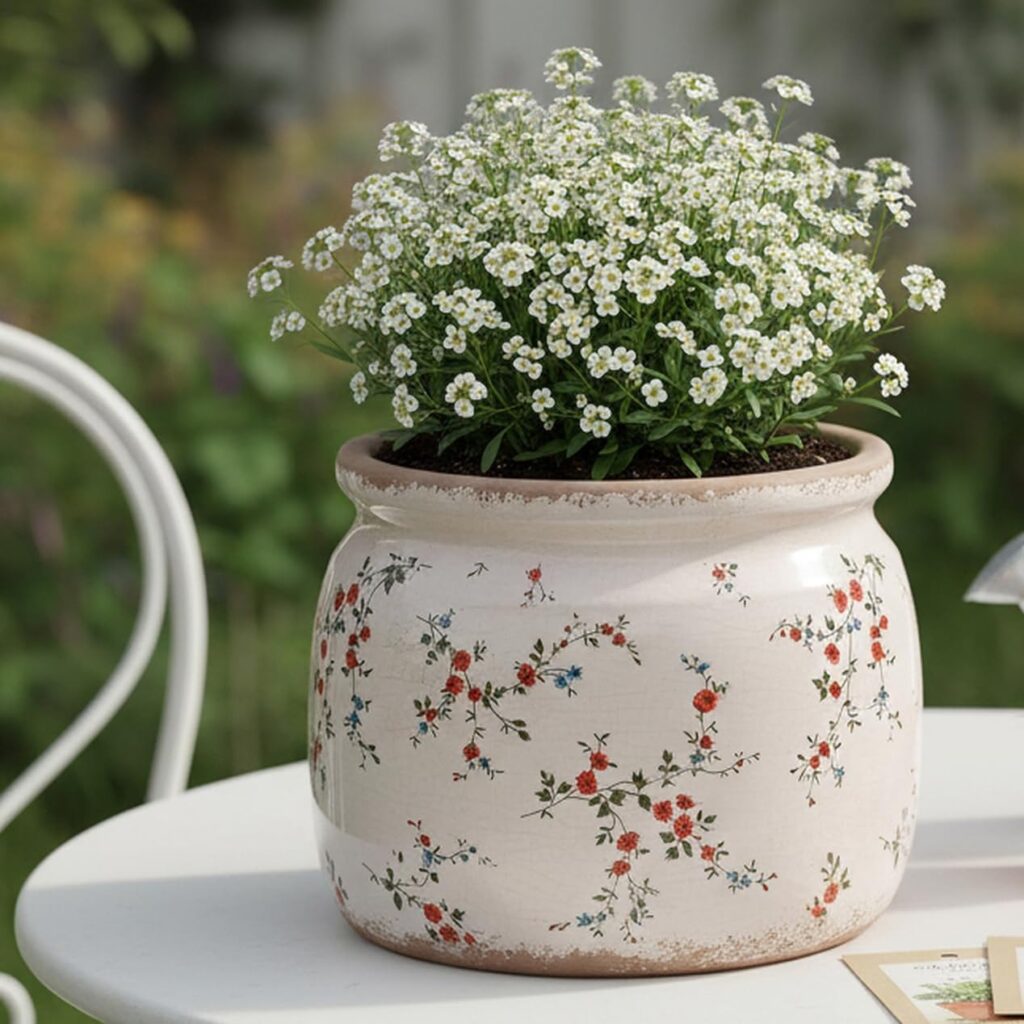 Ceramic cottagecore vase