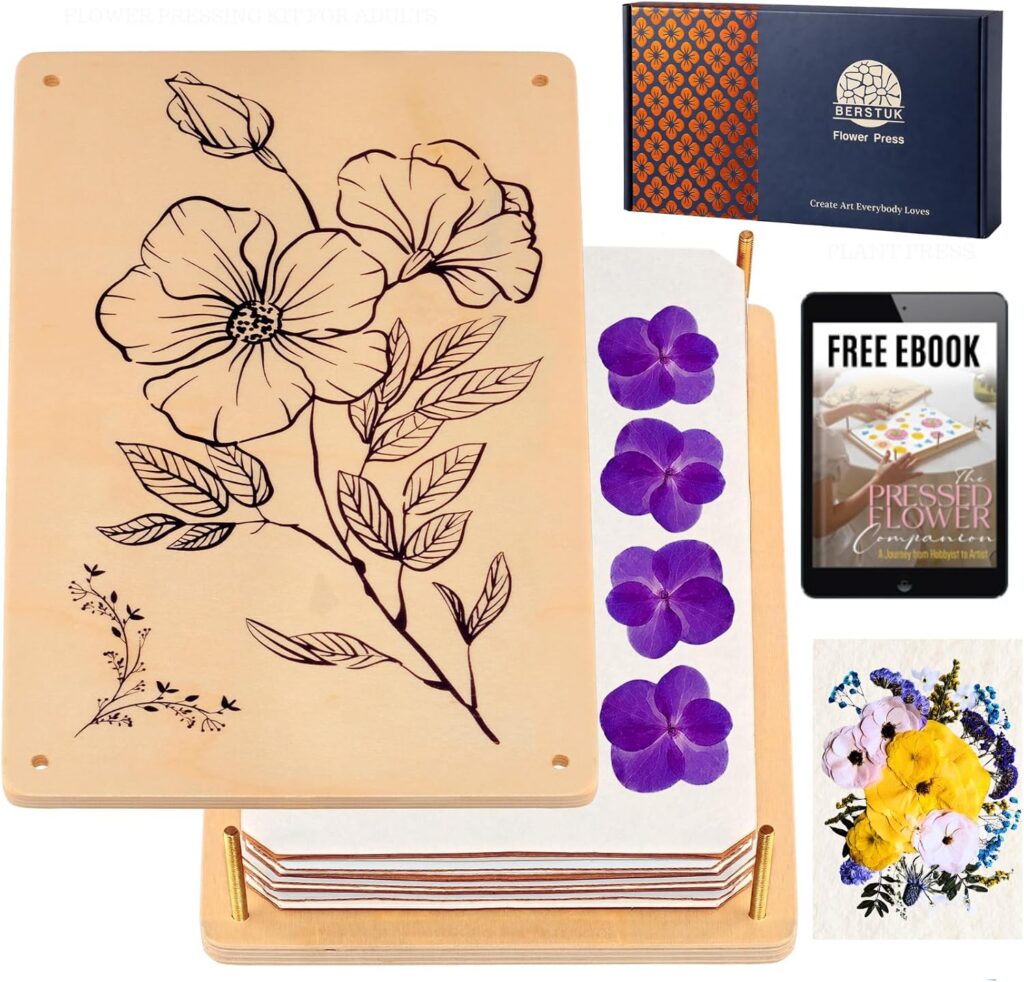 Flower press kit