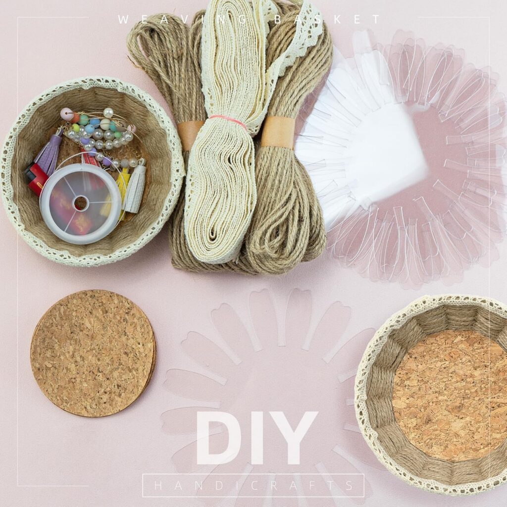 basket weaving kit with materials
