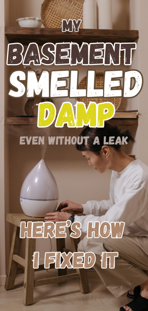 My basement smelled damp and musty. After some experimenting I found the best way to remove the damp smell. Here's what worked.