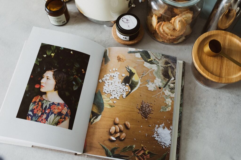 Recipe book with photos