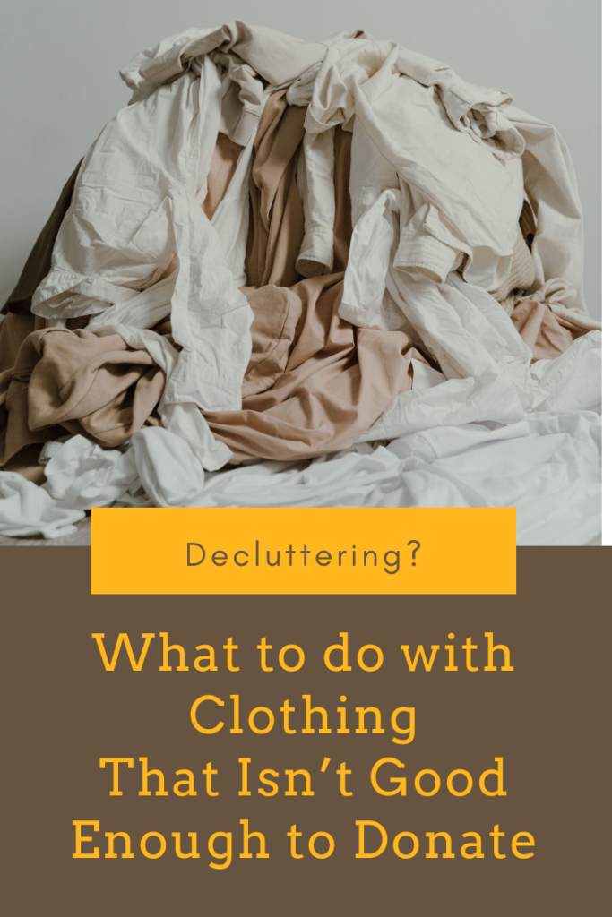 If you're decluttering and have a stack of clothes that isn't good enough to donate, you don't need to plop it in the trash. Instead, there are some smart ways to keep your items out of the landfill, including two helpful retailer recycling programs. 